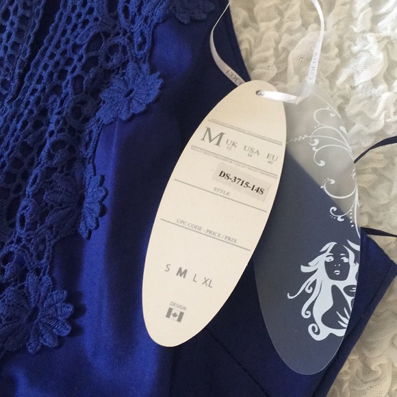 Coco & Tashi Blue Dress - Picture 10 of 10